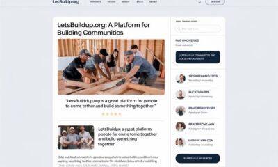 A Blog About The Letsbuildup.org