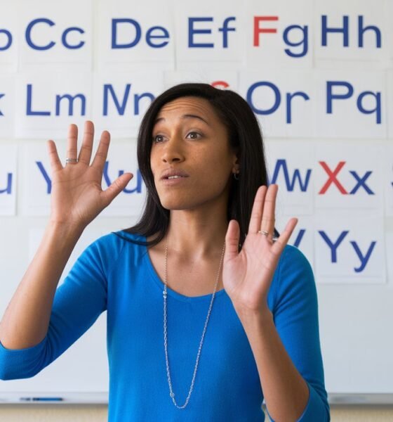 teacher in ASL